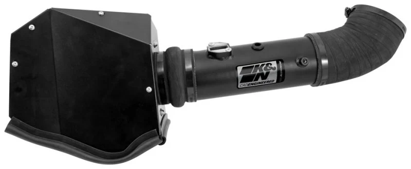K&N 11-13 Ford F250/F350/F450/F550 Super Duty 6.7L V8 DSL Black Performance Intake Kit - Image 7