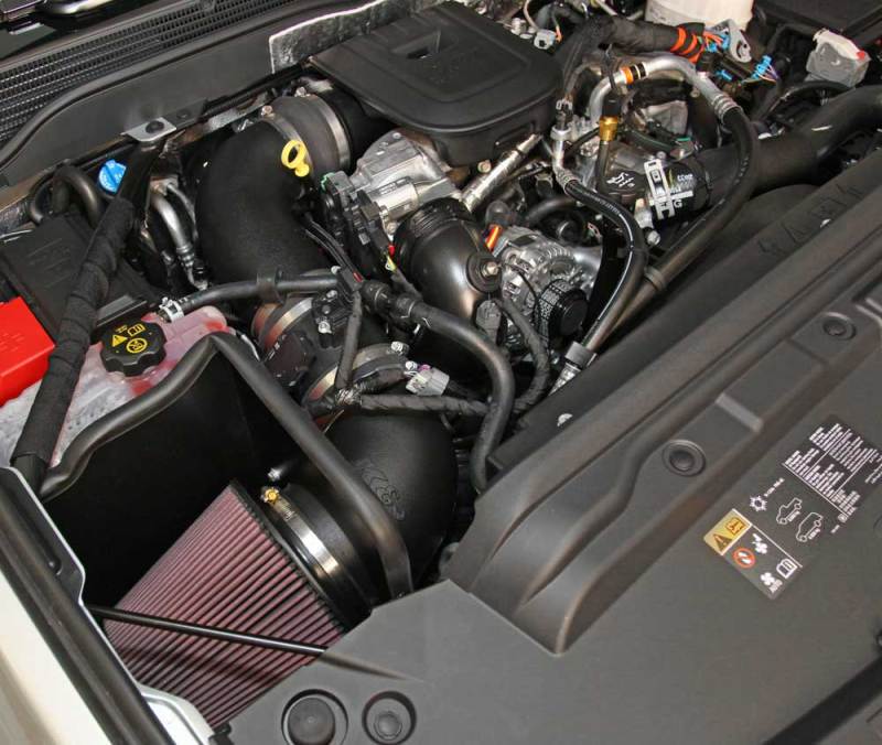 K&N 15 GMC Sierra 2500/3500HD 6.6L V8 AirCharger Performance Intake - Image 2