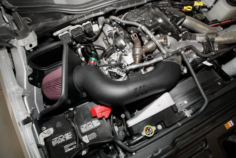 K&N 17-19 Ford F Super Duty V8 6.7L DSL Performance Air Intake System - Image 3