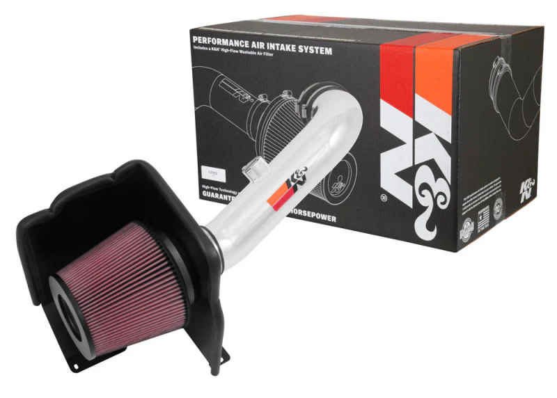 K&N 2017 Chevy Silverado 2500/3500HD V8-6.6L DSL Performance Air Intake Kit - Image 11