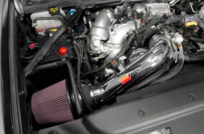 K&N 2017 Chevy Silverado 2500/3500HD V8-6.6L DSL Performance Air Intake Kit - Image 3