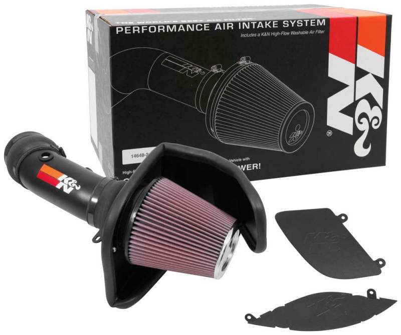 K&N 2017 Ford F250 V8-6.2L F/I Performance Air Intake Kit - Image 15