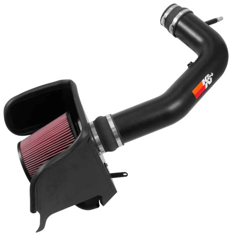 K&N 2017 Ford F250 V8-6.2L F/I Performance Air Intake Kit - Image 4