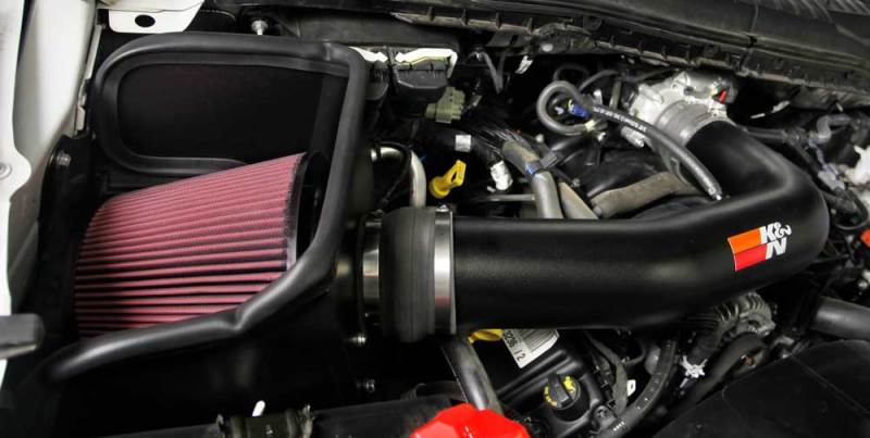 K&N 2017 Ford F250 V8-6.2L F/I Performance Air Intake Kit - Image 6