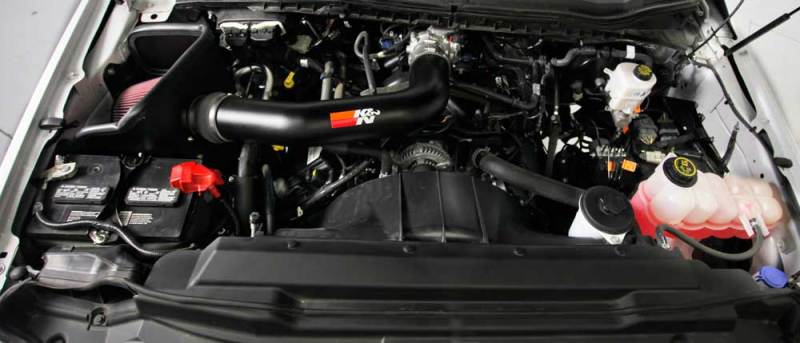 K&N 2017 Ford F250 V8-6.2L F/I Performance Air Intake Kit - Image 7