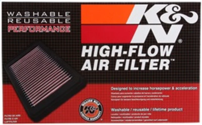 K&N 2019 Chevrolet Silverado 1500 V8-5.3L F/I Drop In Air Filter - Image 8