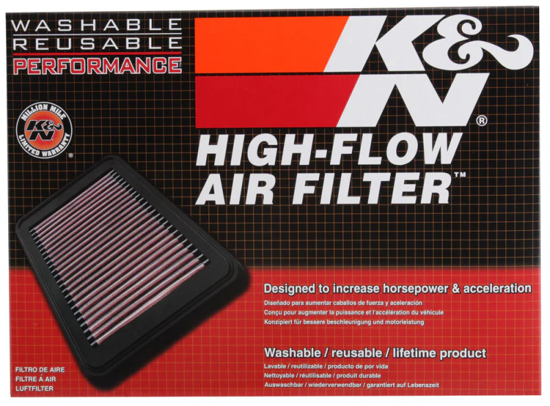 K&N 2020 Chevrolet Silverado 2500/3500 6.6L Diesel Drop In Replacement Air Filter - Image 11