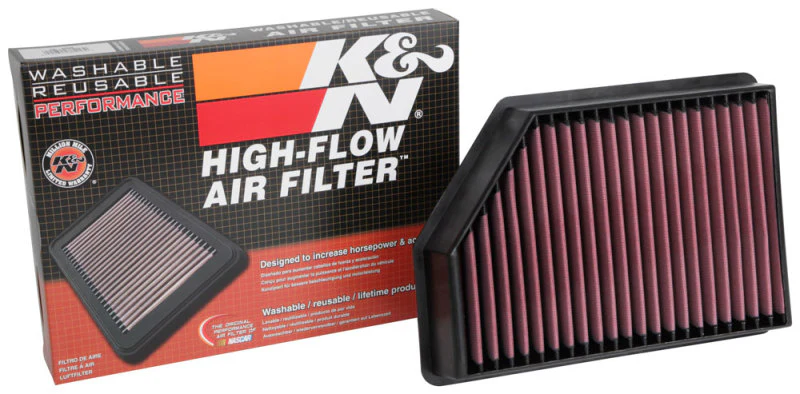 K&N 2020 Chevrolet Silverado 2500/3500 6.6L Diesel Drop In Replacement Air Filter - Image 21