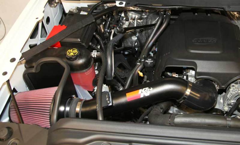 K&N 77 Series Performance Intake Kit for 2015 Chevrolet Silverado/GMC Sierra 2500/3500 6.0L V8 - Image 3