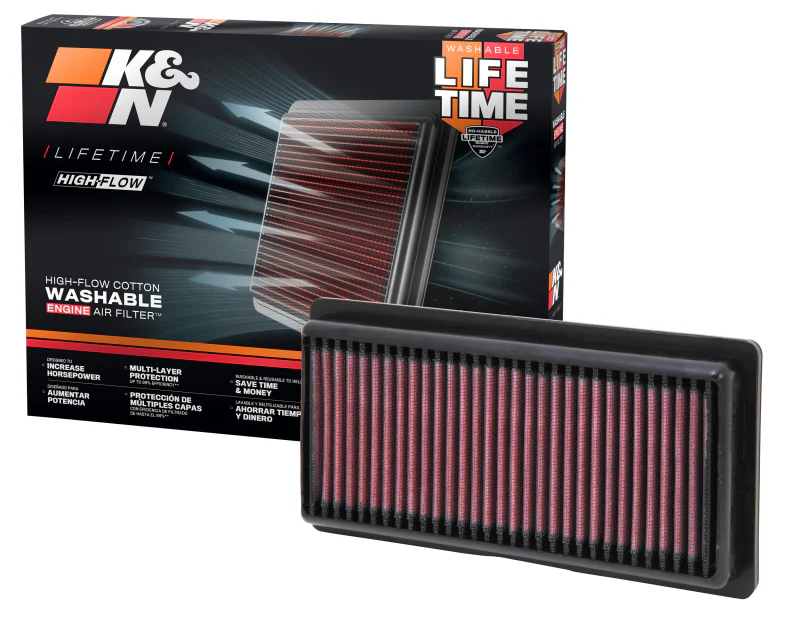 K&N 94-02 Dodge Ram 2500/3500 5.9L DSL Drop In Air Filter - Image 8
