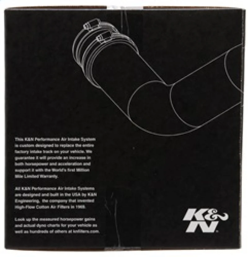K&N 94-02 Dodge Ram L6-5.9L Turbo DSL Performance Intake Kit - Image 5