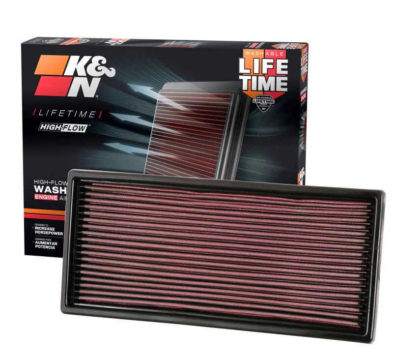 K&N 97-96 Ford 4.9L/5.0L / 87-97 5.8L/7.5L Drop In Air Filter - Image 12