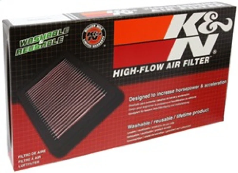 K&N 97-96 Ford 4.9L/5.0L / 87-97 5.8L/7.5L Drop In Air Filter - Image 9