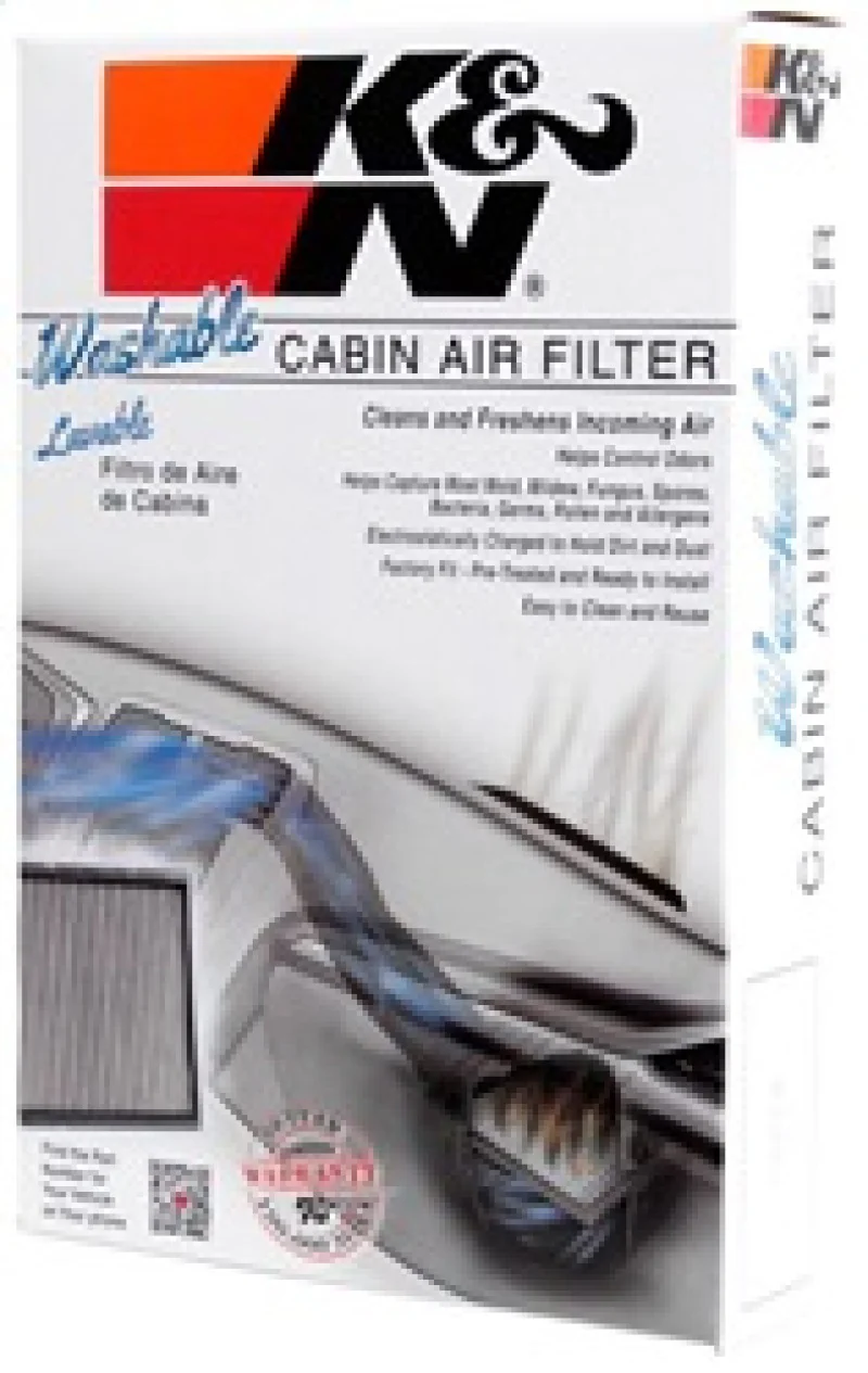K&N 99-02 GM/Chevy 1500/2500 Cabin Air Filter - Image 5