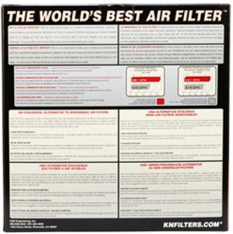 K&N Replacement Air Filter FORD CARS AND TRUCKS, 1977-85 - Image 2