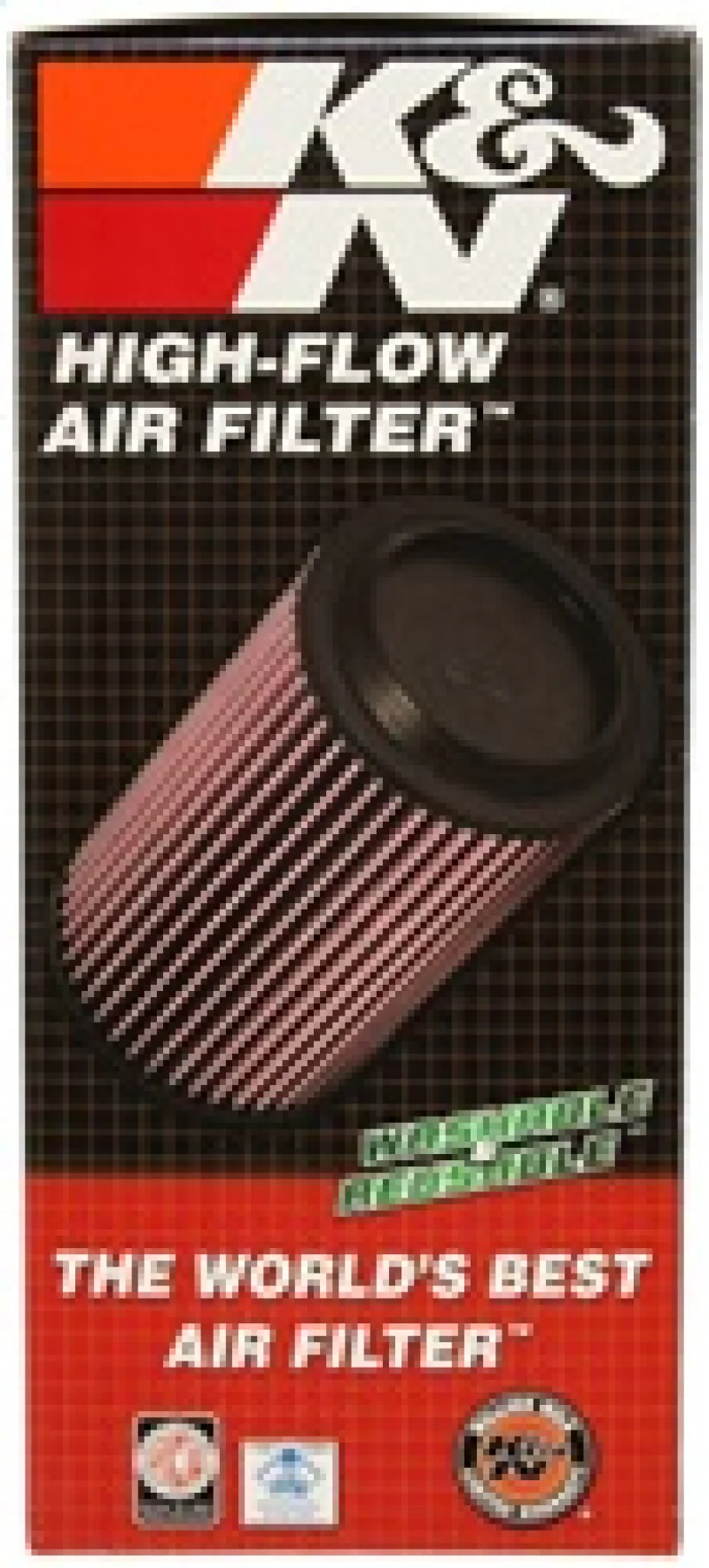 K&N Replacement Air Filter FORD P/U V8-7.3L T/D, 1995-97 - Image 3