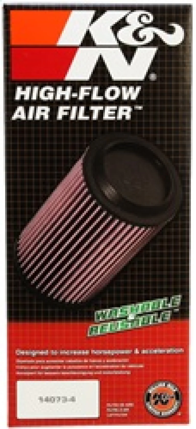 K&N Replacement Air Filter FORD P/U V8-7.3L T/D, 1995-97 - Image 6