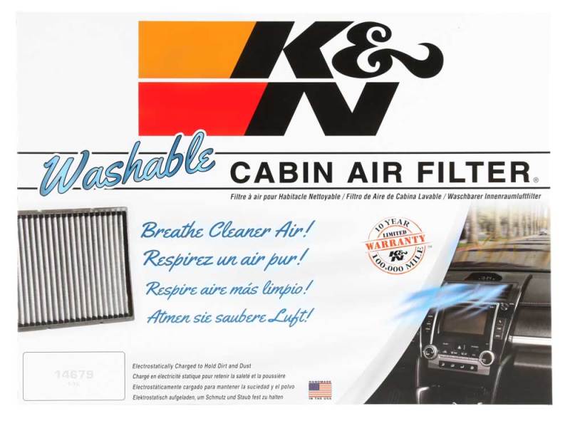 K&N Replacement Cabin Air Filter - Image 3
