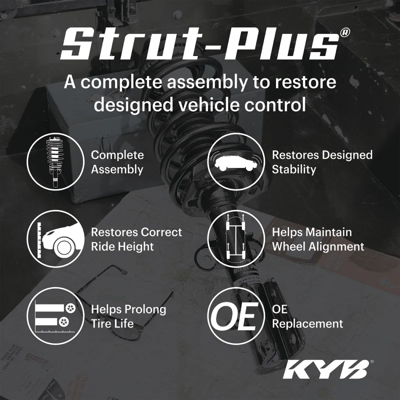 KYB Shocks & Struts Strut Plus Front Left Dodge Ram 1500 06-08