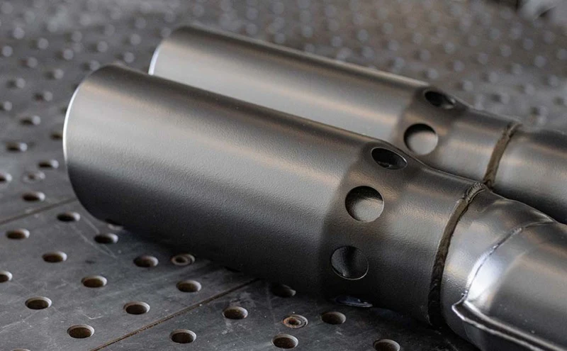 MagnaFlow 07-10 Dodge 2500/3500 409 SS DPF Back 5in Single Exit Exhaust- Black - Image 23