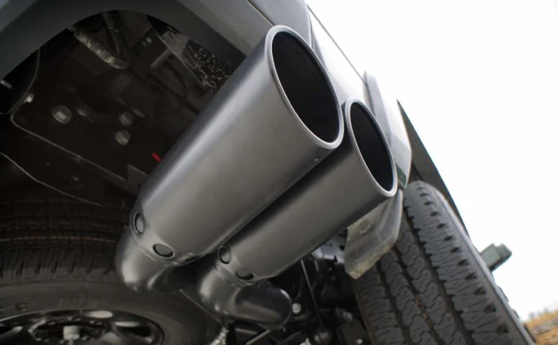 MagnaFlow 07-17 Dodge Ram 2500/3500 6.7L DPF-Back Black 4in Dual Single Passenger Side Rear Exit - Image 5