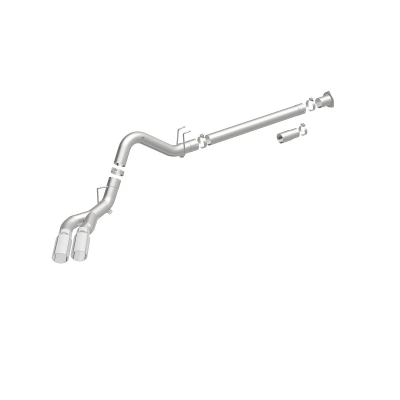 MagnaFlow 08-17 Ford F-250/F-350/F-450 4.6L/6.7 DPF-Back SS 4in Dual Single Passenger Side Rear Exit - Image 13