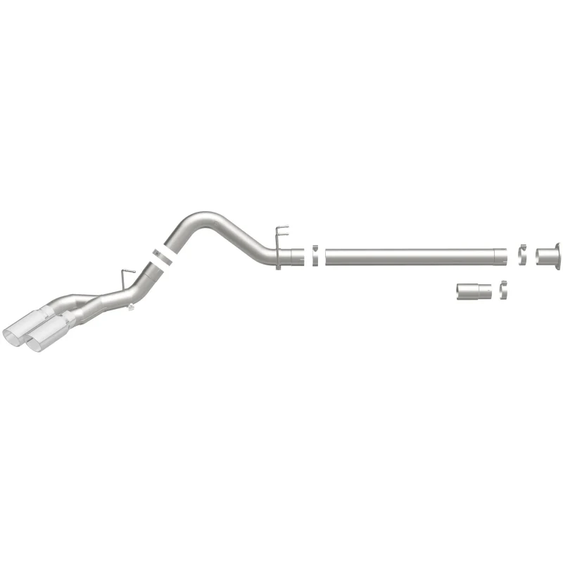 MagnaFlow 08-17 Ford F-250/F-350/F-450 4.6L/6.7 DPF-Back SS 4in Dual Single Passenger Side Rear Exit - Image 14