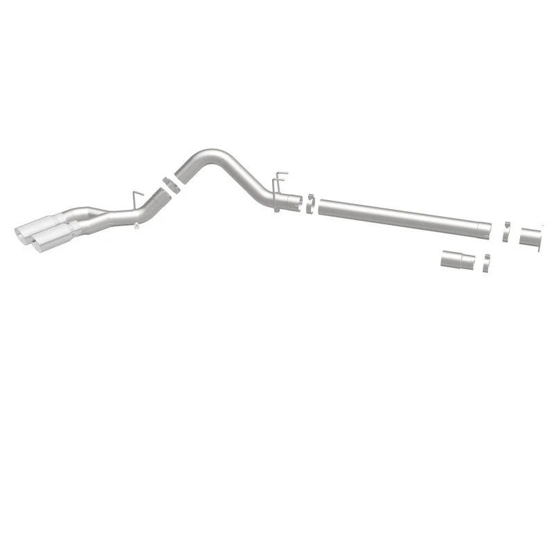 MagnaFlow 08-17 Ford F-250/F-350/F-450 4.6L/6.7 DPF-Back SS 4in Dual Single Passenger Side Rear Exit - Image 19