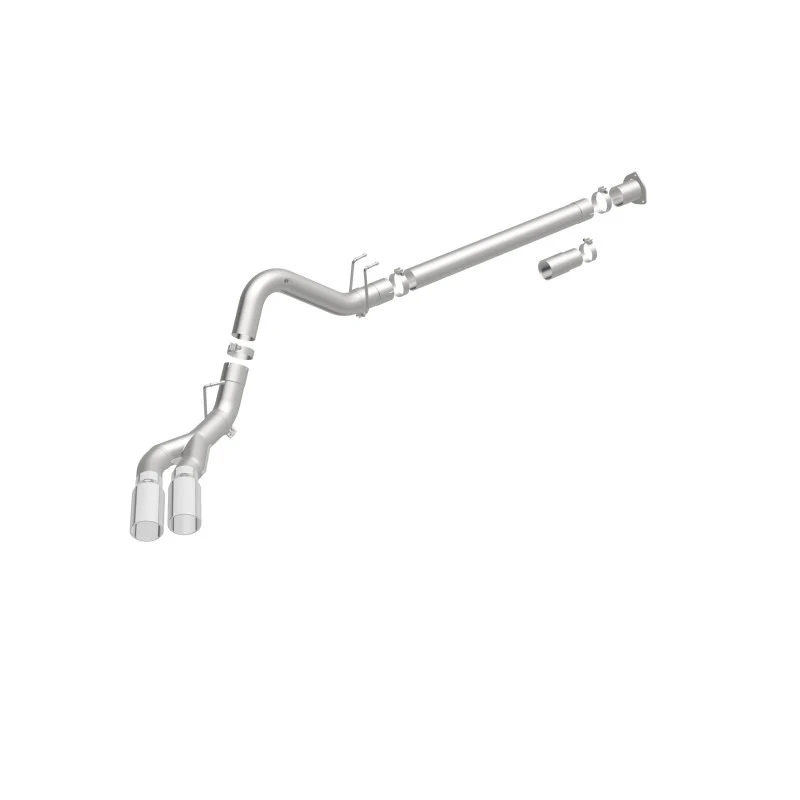 MagnaFlow 08-17 Ford F-250/F-350/F-450 4.6L/6.7 DPF-Back SS 4in Dual Single Passenger Side Rear Exit - Image 21