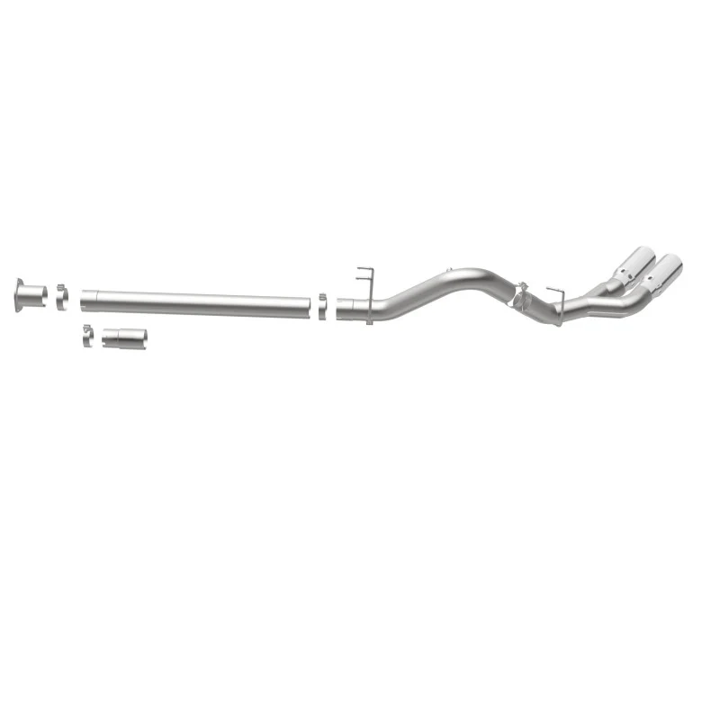 MagnaFlow 08-17 Ford F-250/F-350/F-450 4.6L/6.7 DPF-Back SS 4in Dual Single Passenger Side Rear Exit - Image 22