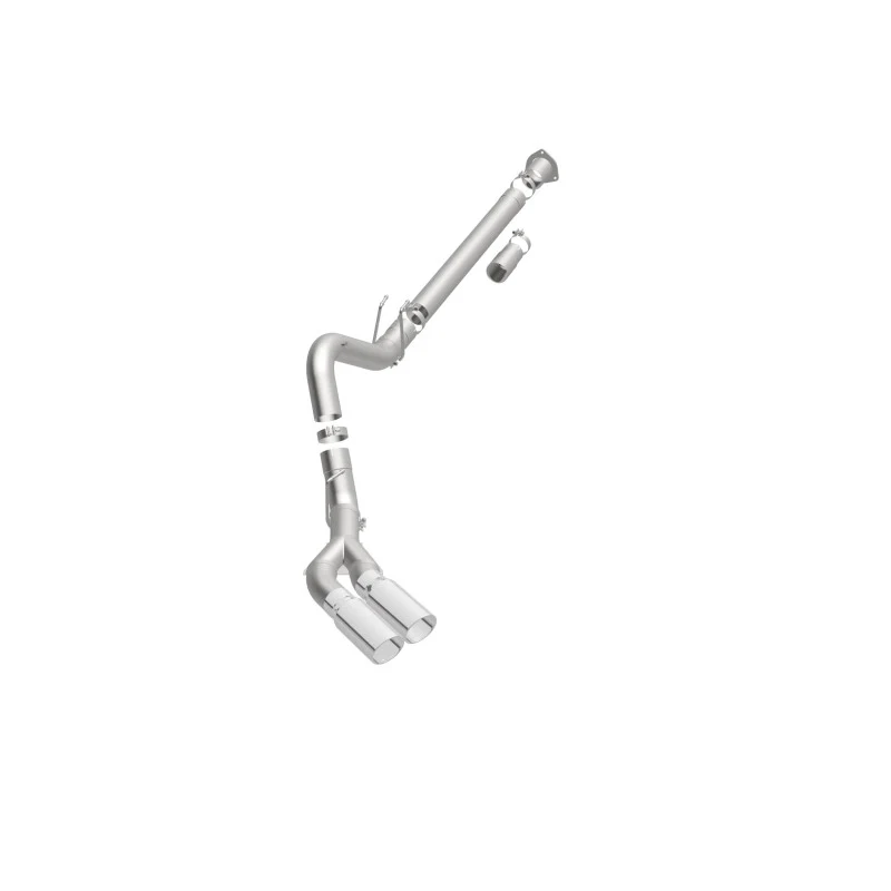 MagnaFlow 08-17 Ford F-250/F-350/F-450 4.6L/6.7 DPF-Back SS 4in Dual Single Passenger Side Rear Exit - Image 27