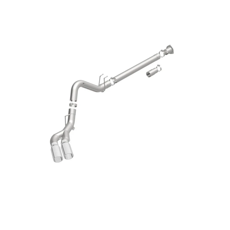 MagnaFlow 08-17 Ford F-250/F-350/F-450 4.6L/6.7 DPF-Back SS 4in Dual Single Passenger Side Rear Exit - Image 30