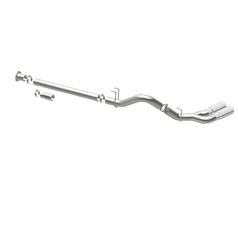 MagnaFlow 08-17 Ford F-250/F-350/F-450 4.6L/6.7 DPF-Back SS 4in Dual Single Passenger Side Rear Exit - Image 32
