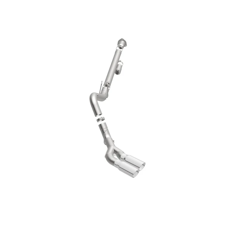 MagnaFlow 08-17 Ford F-250/F-350/F-450 4.6L/6.7 DPF-Back SS 4in Dual Single Passenger Side Rear Exit - Image 5