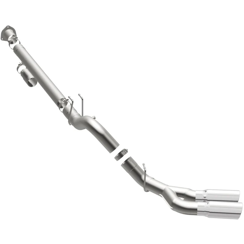 MagnaFlow 08-17 Ford F-250/F-350/F-450 4.6L/6.7 DPF-Back SS 4in Dual Single Passenger Side Rear Exit - Image 6