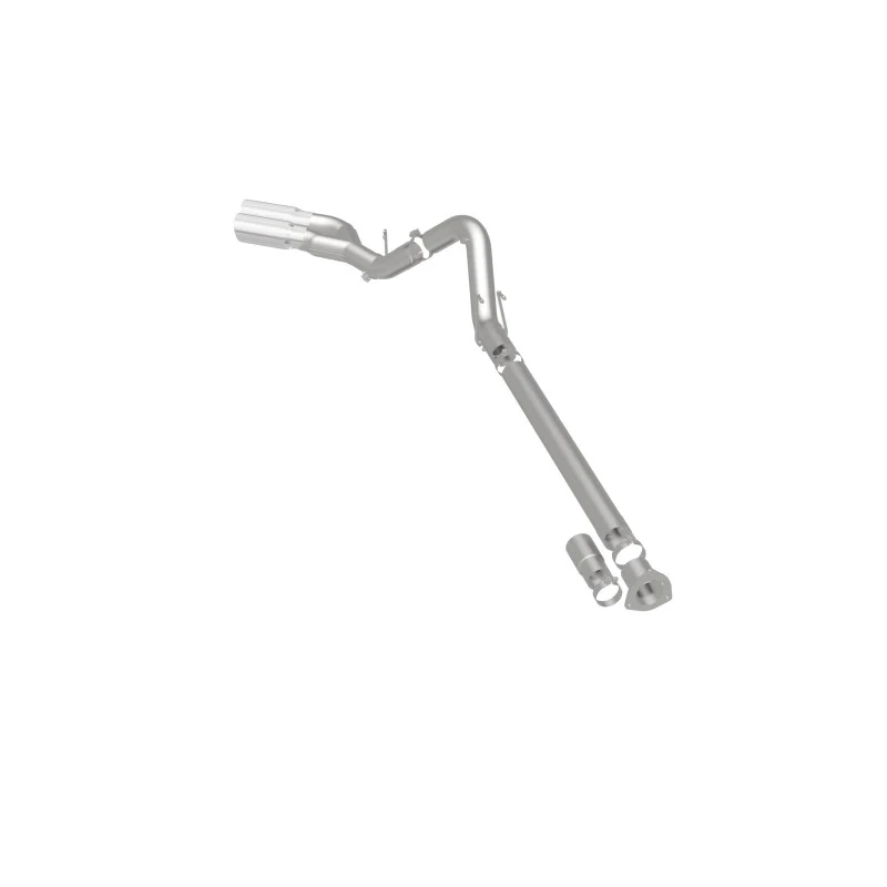 MagnaFlow 08-17 Ford F-250/F-350/F-450 4.6L/6.7 DPF-Back SS 4in Dual Single Passenger Side Rear Exit - Image 8
