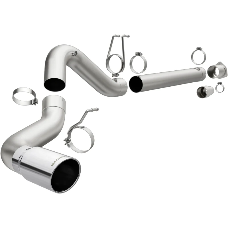 MagnaFlow 08-17 Ford F-250/F-350/F-450 6.4L/6.7L DPF-Back SS 5in Single Passenger Side Rear Exit - Image 2