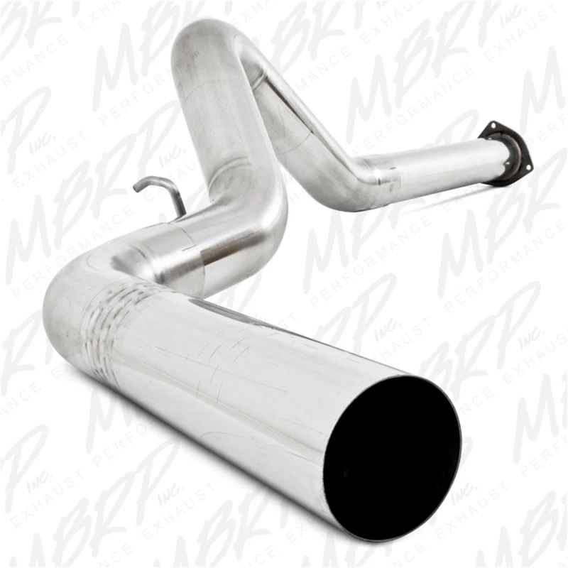 MBRP 07-10 Chevy/GMC 2500/3500 Duramax LMM 4in Filter Back Single Side T409 No Muffler - Image 2