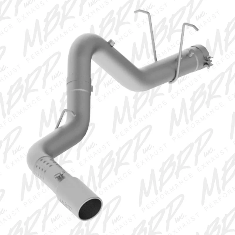MBRP 2015 Ford F250/350/450 6.7L 4in Single Side Exit Aluminized Exhaust Includes 5in Tip - Image 4