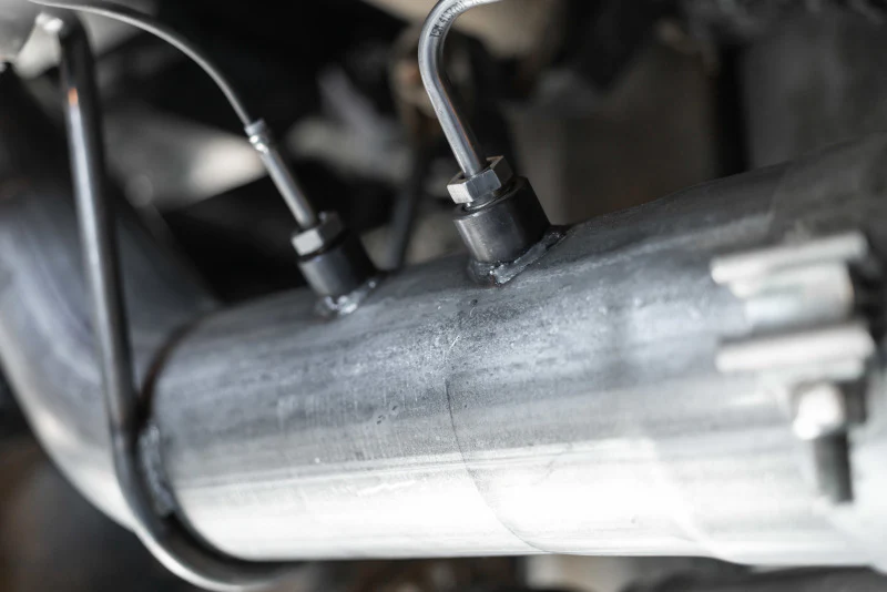 MBRP 2020+ GMC/Chevy 2500/3500 6.6L Duramax 4in Mand Bent Tubing Pro-Ser Cat Back Single Side - 304 - Image 3