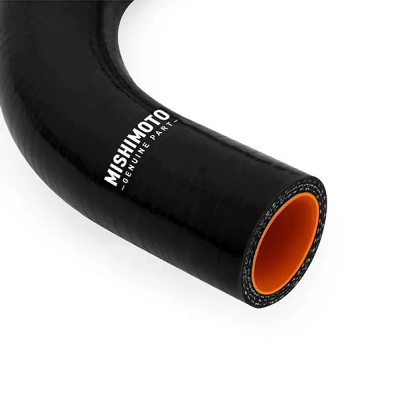 Mishimoto 03-04 Ford F-250/F-350 6.0L Powerstroke Lower Overflow Black Silicone Hose Kit - Image 2