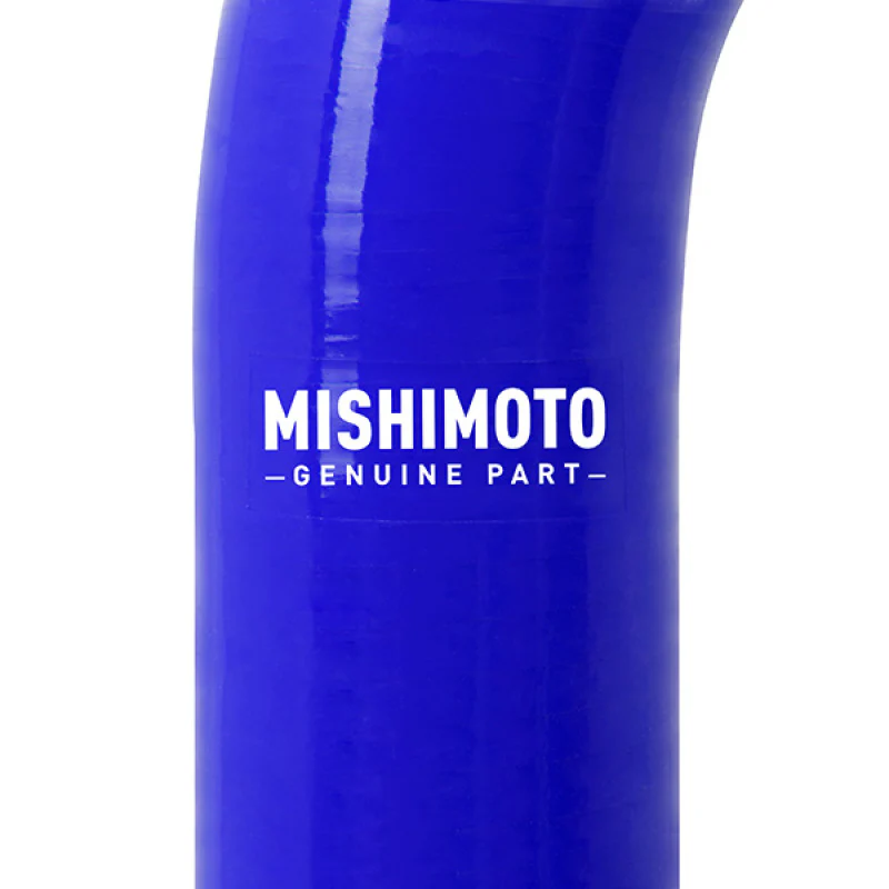Mishimoto 05-07 Ford F-250/F-350 6.0L Powerstroke Lower Overflow Blue Silicone Hose Kit - Image 3