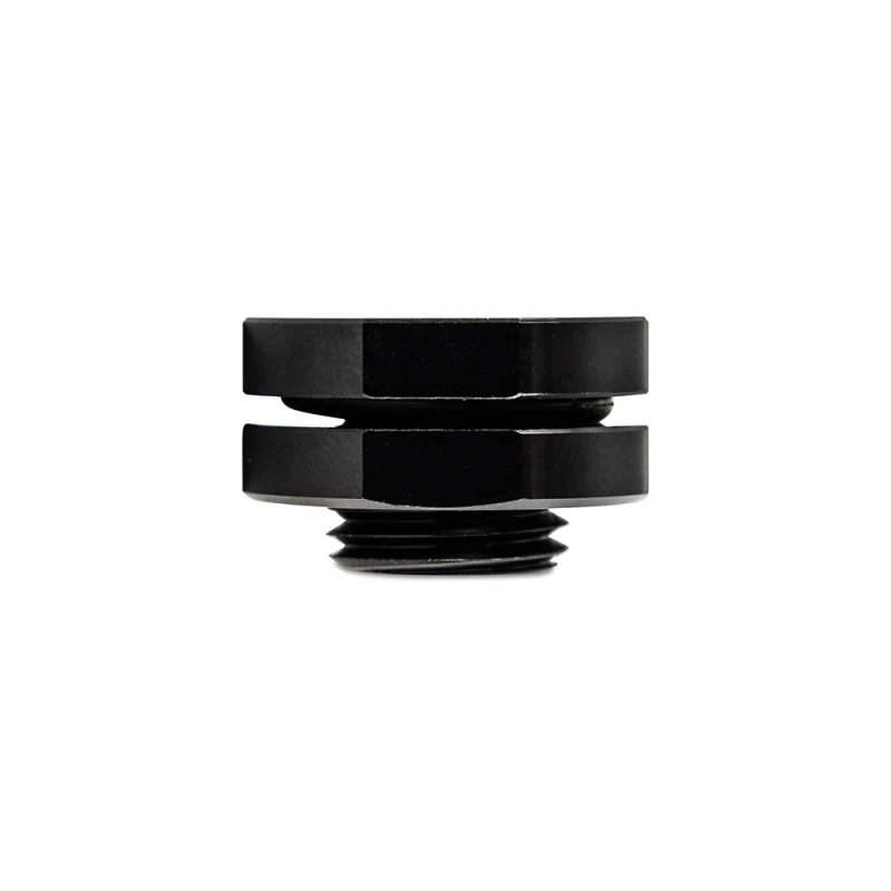 Mishimoto 1/8in NPT CNC-Machined Nozzle Mount Adapter - Black - Image 3