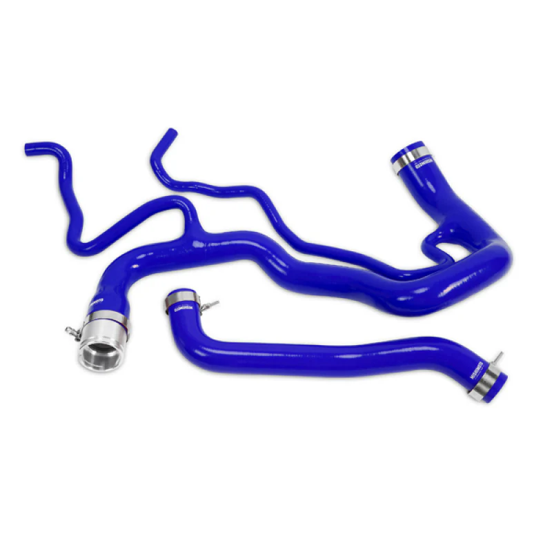 Mishimoto 11+ Chevrolet Duramax 6.6L Blue Silicone Coolant Hose Kit - Image 2