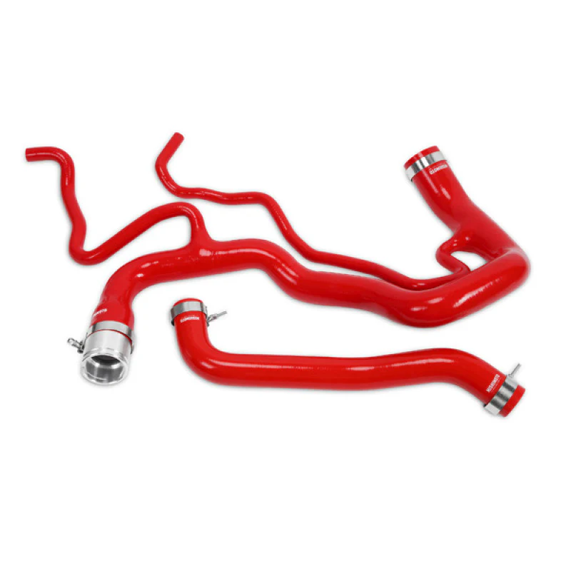 Mishimoto 11+ Chevrolet Duramax 6.6L Red Silicone Coolant Hose Kit - Image 2