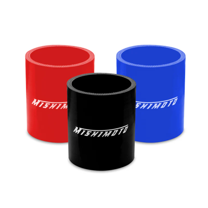 Mishimoto 2.25 Inch Black Straight Coupler - Image 2