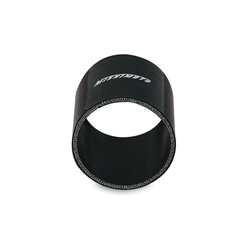Mishimoto 2.5 Inch Black Straight Coupler - Image 2