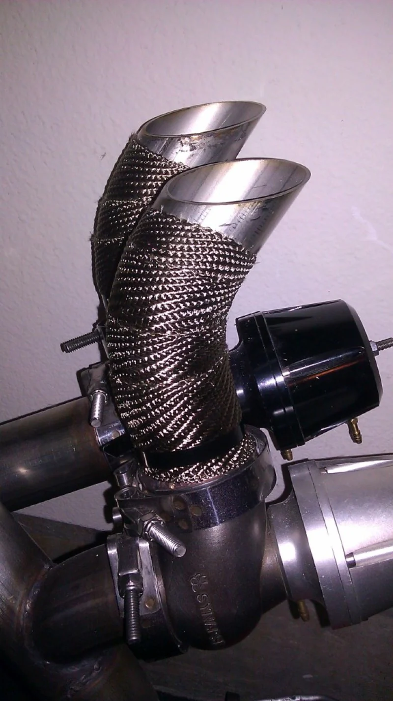 Mishimoto 2 inch x 35 feet Heat Wrap with Stainless Locking Tie Set - Image 10