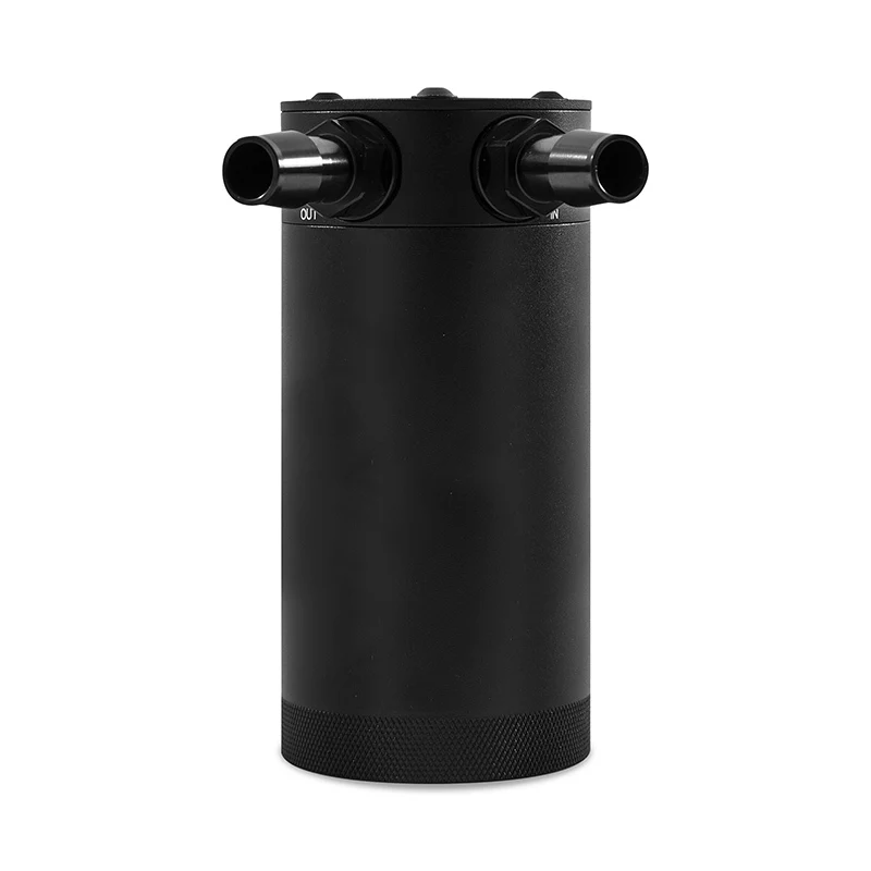 Mishimoto 2-Port Universal XL Baffled Catch Can - Black - Image 4