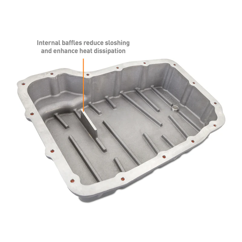 Mishimoto 2007.5 + Ram 6.7L Cummins 68RFE Transmission Pan - Cast - GR - Image 6